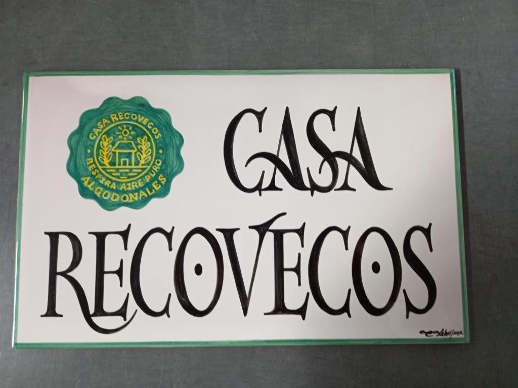 Casa Rural Recovecos Algodonales Eksteriør billede